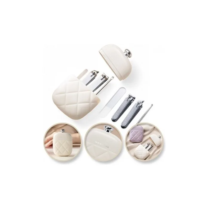 Ecarla Nail Accessories Set Cream Case Ak10k