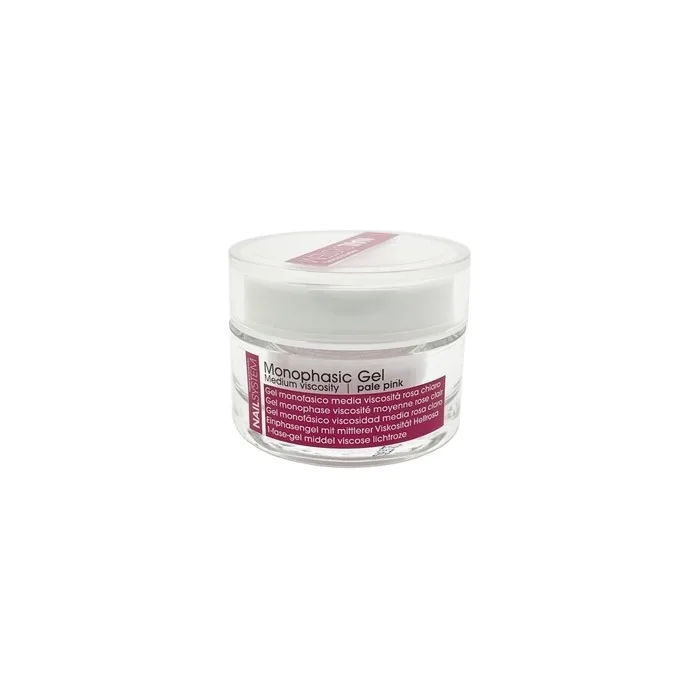 Xanitaliapro Permanent Nail Tech Uv Gel Monophasic Gel Medium Viscosity Light Pink 30ml