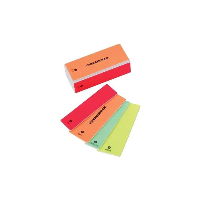 Tweezerman 4 in 1 Nail Buffer and Shine Block - 1 Unit