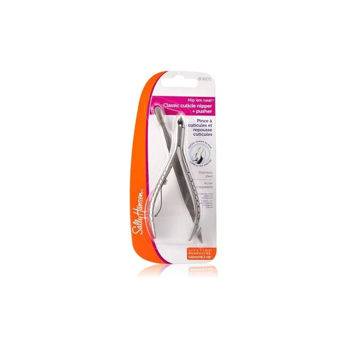 Sally Hansen Beauty Tools Nip'em Neat Classic Cuticle Nipper and Pusher