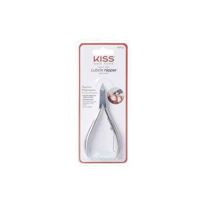 Satin Edge Stainless Steel Cuticle Nipper 102mm Half Jaw