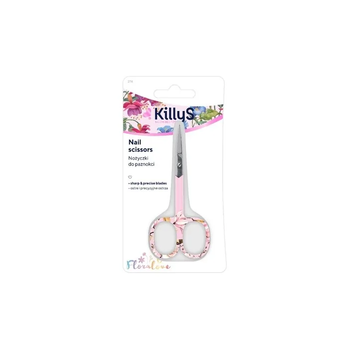 Killys Floralove Nail Scissors - Perfect For Nail Care