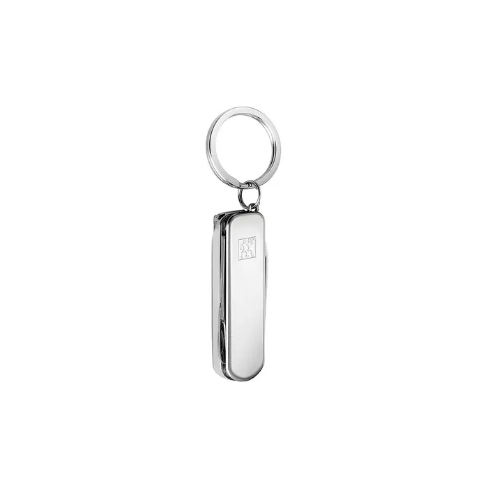 ZWILLING Multi-Tool with Keychain Stainless Steel Nail Scissors Nail Clippers and Nail File Travel Size 60mm