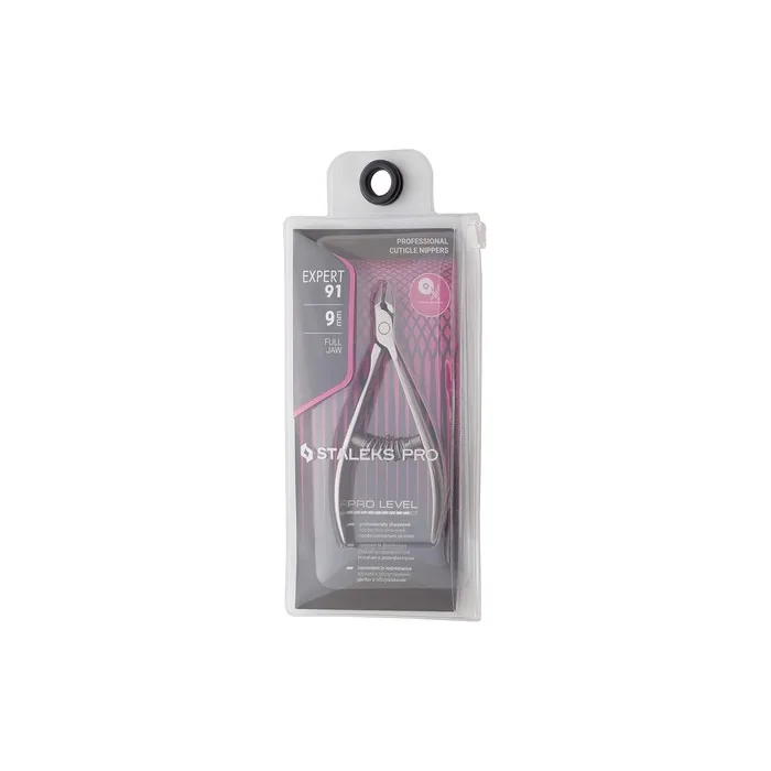 Staleks Pro Expert 91 Full Jaw 9mm Professional Cuticle Nippers