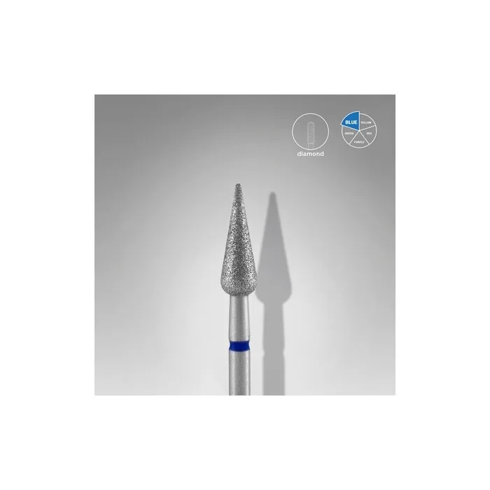 Staleks Nail Cutter Sharp Pear - Blue, Diameter 4 Mm, Working Part 12