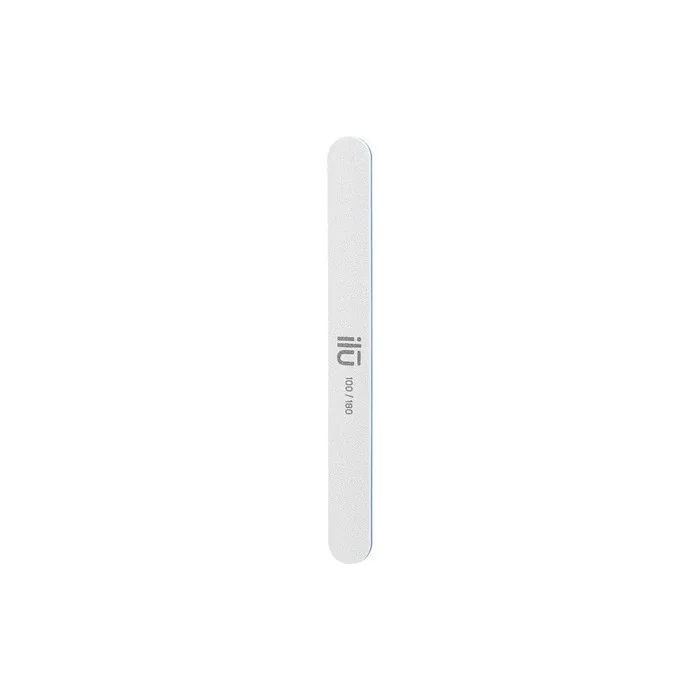 T4B ILU Straight Nail File Double-Sided for Natural Nails with High Quality 100/180 Grit