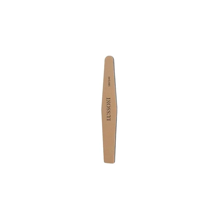 T4B Lussoni Premium Trapezoid Nail Files 180/240 Grit - Pack of 25