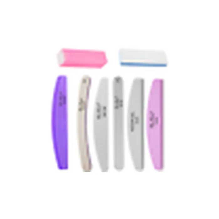 NeoNail Nail File Buffers Straight Curved Trapeze All Types 100/180 100/150