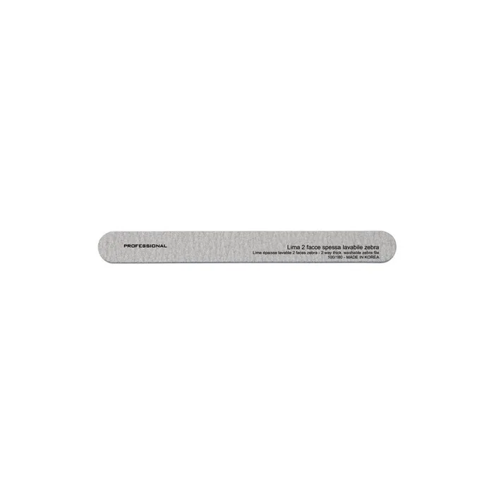 Xanitaliapro Nail File With Two Zones Thick Washable Zebra 100180