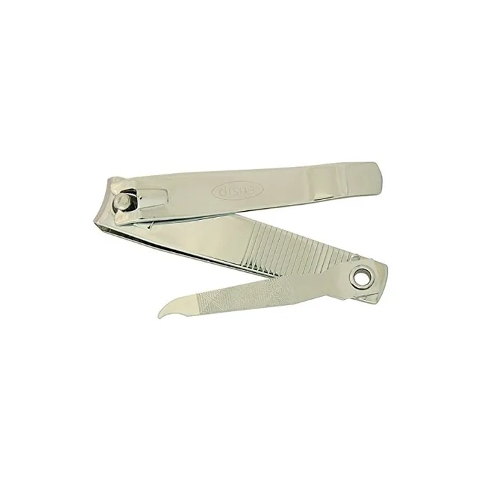 Disna Stainless Steel Pedicure Nail Clipper with File 8.2 cm