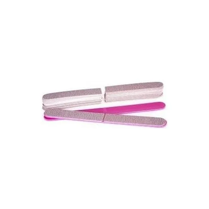 Bifull Double File Nail File with Disposable Refills 100 Granule Very Hard