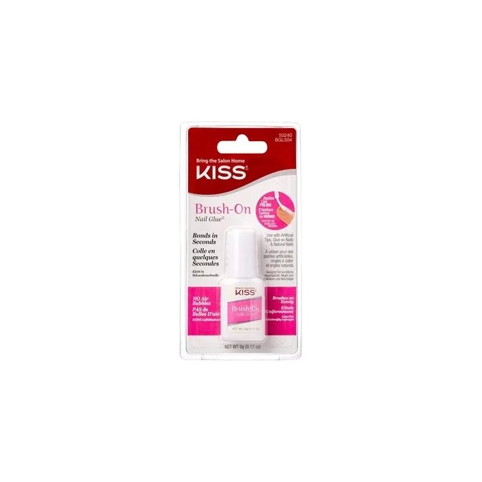 Kiss Brush-On Nail Glue 0.17oz