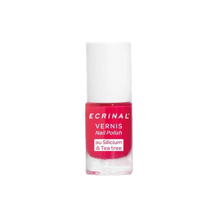 Ecrinal Silicium + Tea Tree Varnish 5ml - Fuchsia