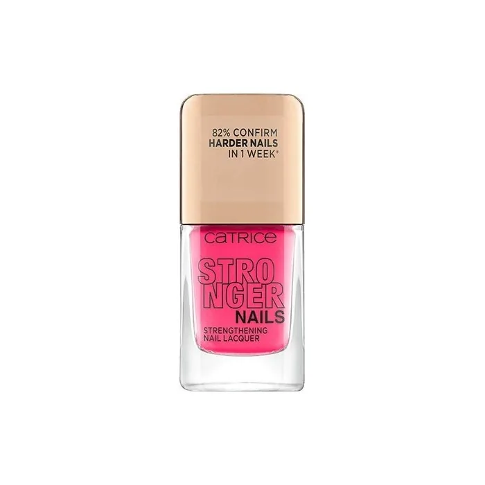 Catrice Stronger Nails Strengthening Nail Lacquer No. 10 Pink Warrior Pink 10.5ml