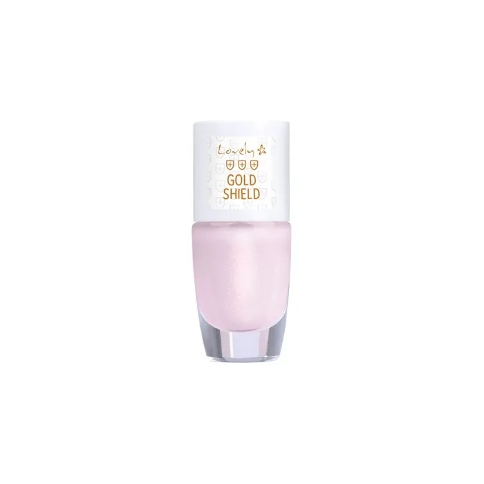 Lovely Gold Shield Nail Strengthener For Weak And Splitting Nails