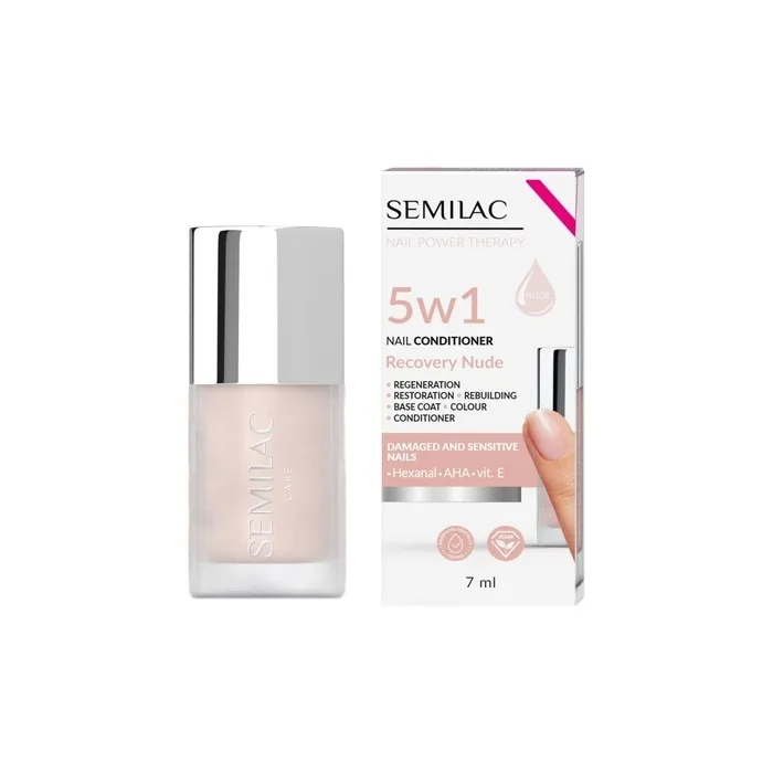 Semilac Nail Conditioner 5in1 Recovery Nude 7ml