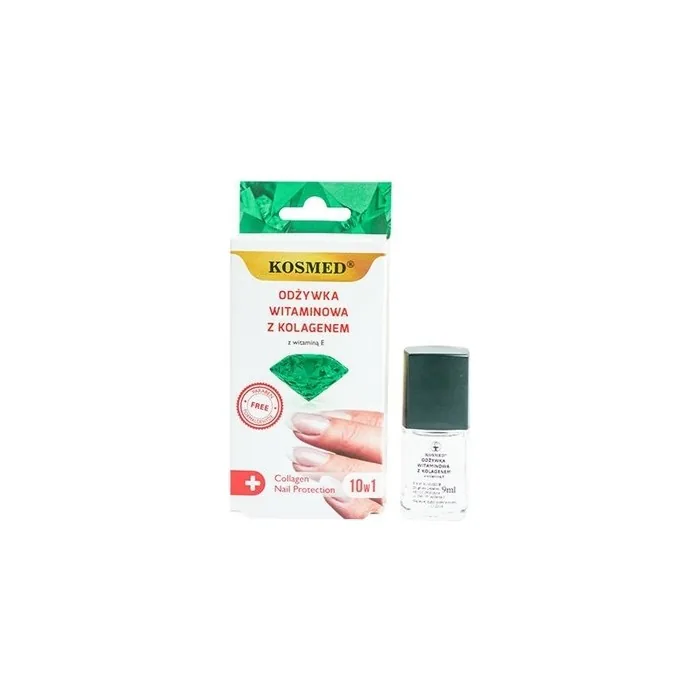 Kosmed Vitamin Nail Conditioner With Collagen 9 Ml