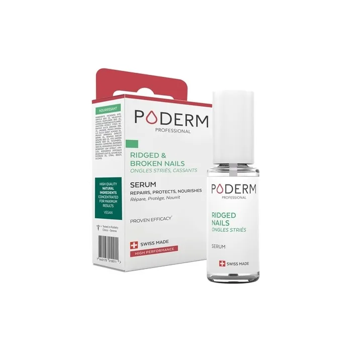 Poderm Fragile Splitting Ridged Nails 2-in-1 Treatment with Plants