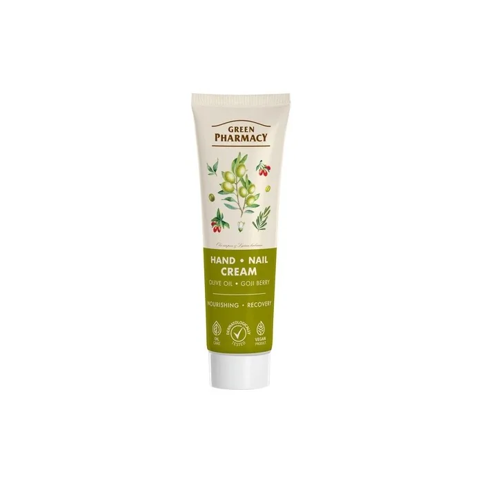 Elfa Pharm Green Pharmacy Hand And Nail Cream Olive Oil And Goji Berries 100 Ml