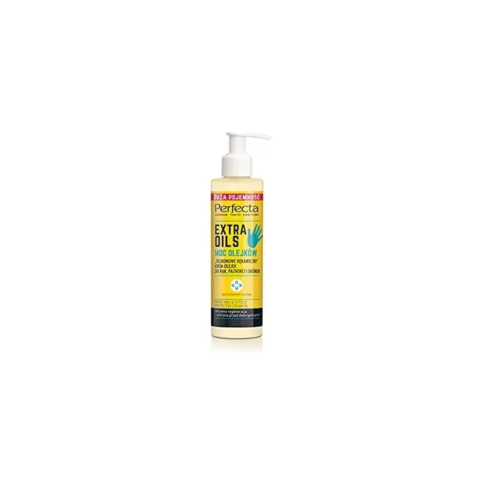 PERFECTA Extra Oils Silicone Hand Gloves Brems Oil for Hands Nails and Cuticles 195ml