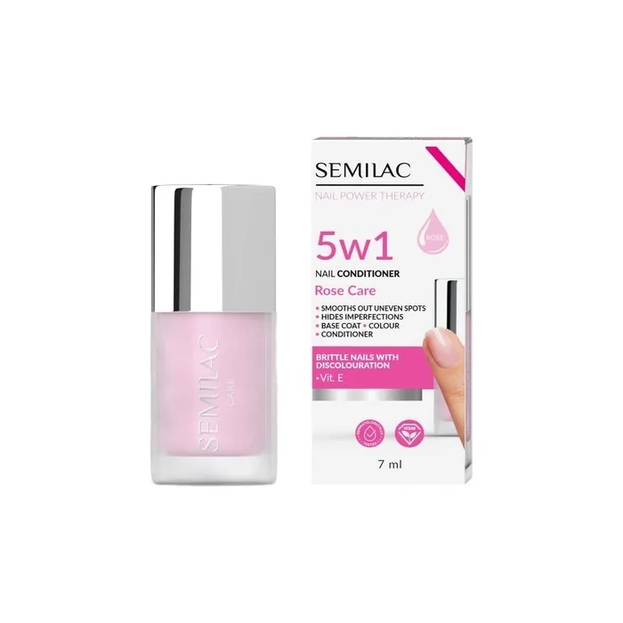 Semilac 5in1 Rose Care Nail Conditioner 7ml