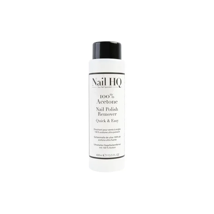 Nail HQ 100% Acetone Nail Polish Remover 400ml