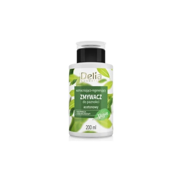 Delia Cosmetics Vege Nail Polish Remover with Acetone 200ml