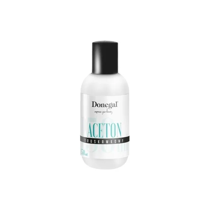 Donegal Strawberry Scented Nail Polish Remover for Hybrid and Acrylic Manicure