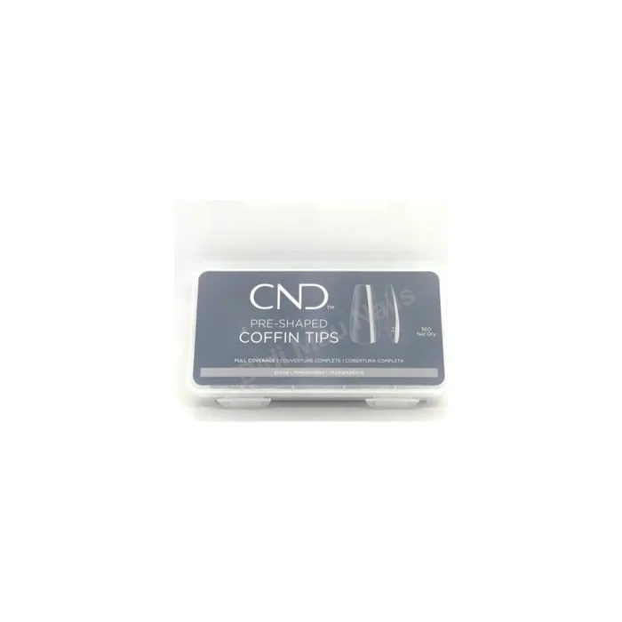 CND Preformed Coffin Tips 360ct