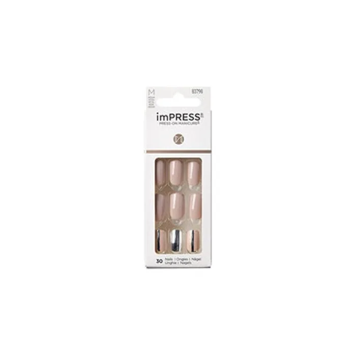 Kiss My Face Impress Cloudy Nails 30 Pieces