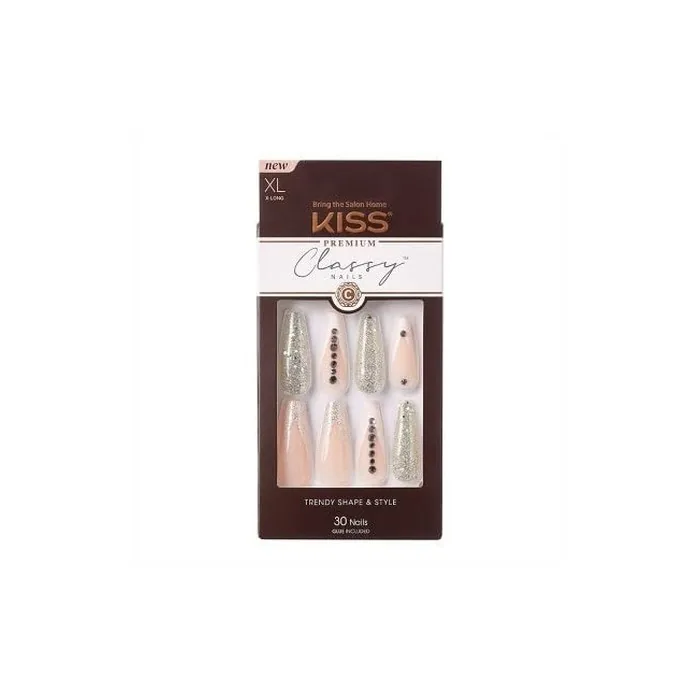 Kiss Classy Premium X-Long Length Nails 30 Count