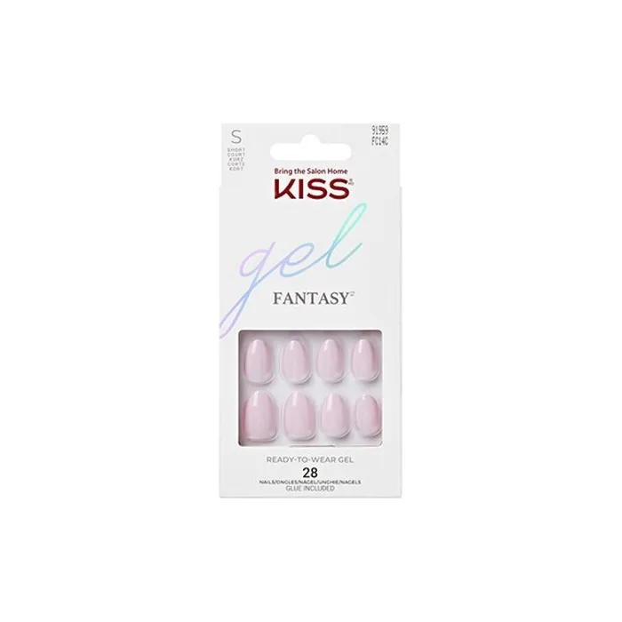Kiss Gel Fantasy Nails Pure Love 28 Artificial Nails