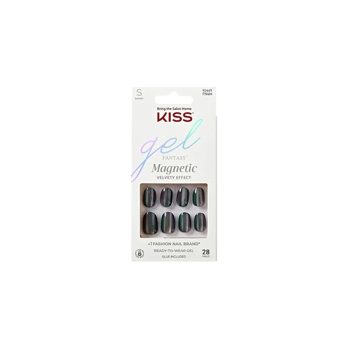 Kiss Gel Fantasy Magnetic Gel Nails - 28 Pieces