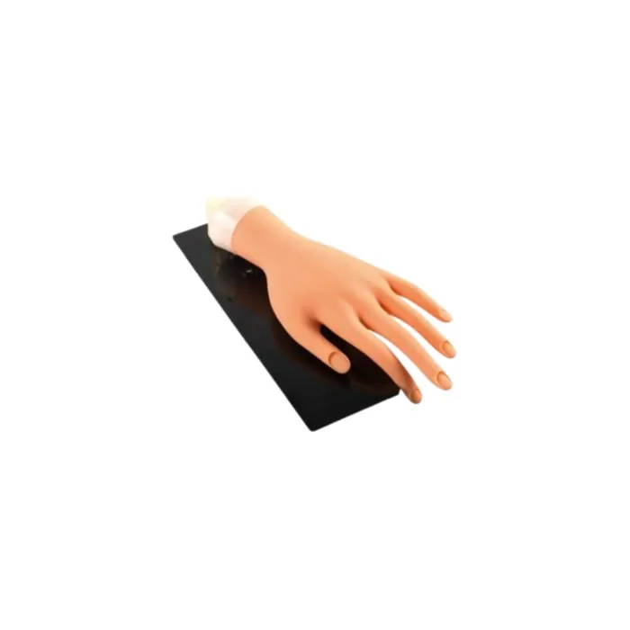 Peggy Sage Practice Hand With Stand And 20 Nail Protectors