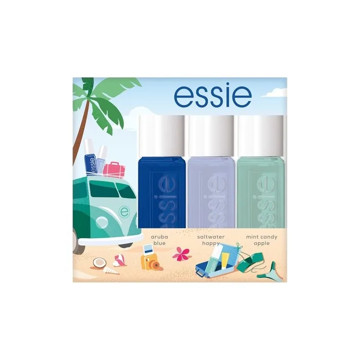 Essie Summer Nail Polish Set Offshore Mini Trio Kit No 92