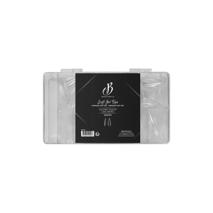 Beautynails Bna Soft Gel Tips Stiletto - 500 Pieces