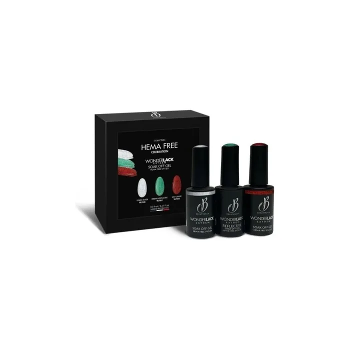 Beautynails Hema Free Coffret X3 Celebration 8ml