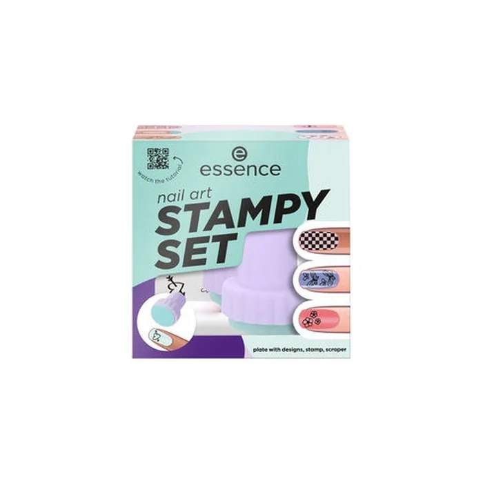 Essence Cosmetics Stamby 3-Piece Nail Art Stamp Set - Transparent