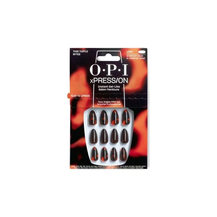 Opi Coty Faux Nails Xpress/On This Turtle Bytes