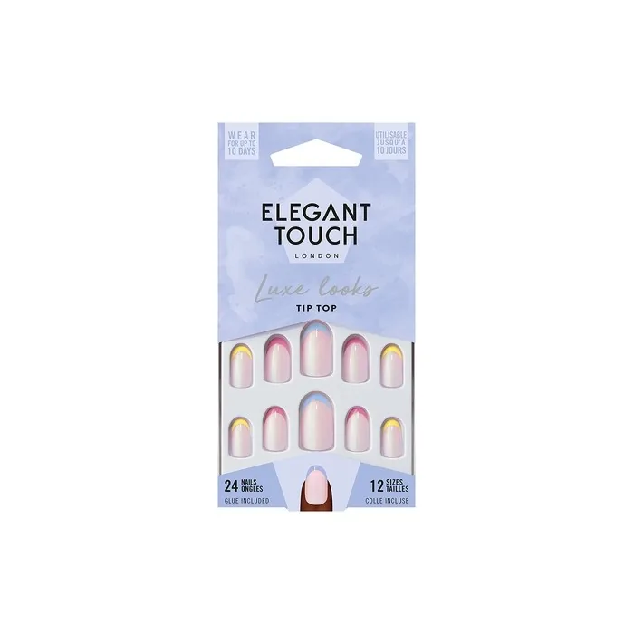 Elegant Touch Luxe Looks Tip Top Nails - Pack of 12