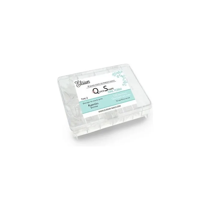 Elisium Quick Shape Nail Form Type 2 For Nail Extension 120 Pcs