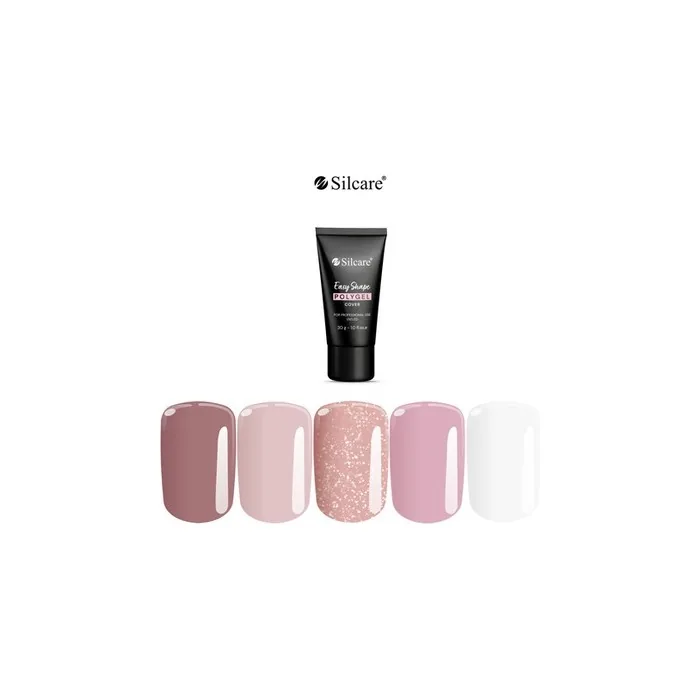 Silcare Easy Shape Polygel Building Nail Acrylgel 30g 5 Colors