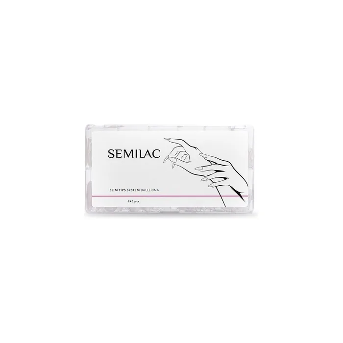 Semilac Slim Tips System Ballerina 240 Pieces