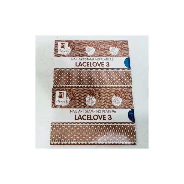 Moyra Stamping Plate Nail Art Accessory 96 Lacelove