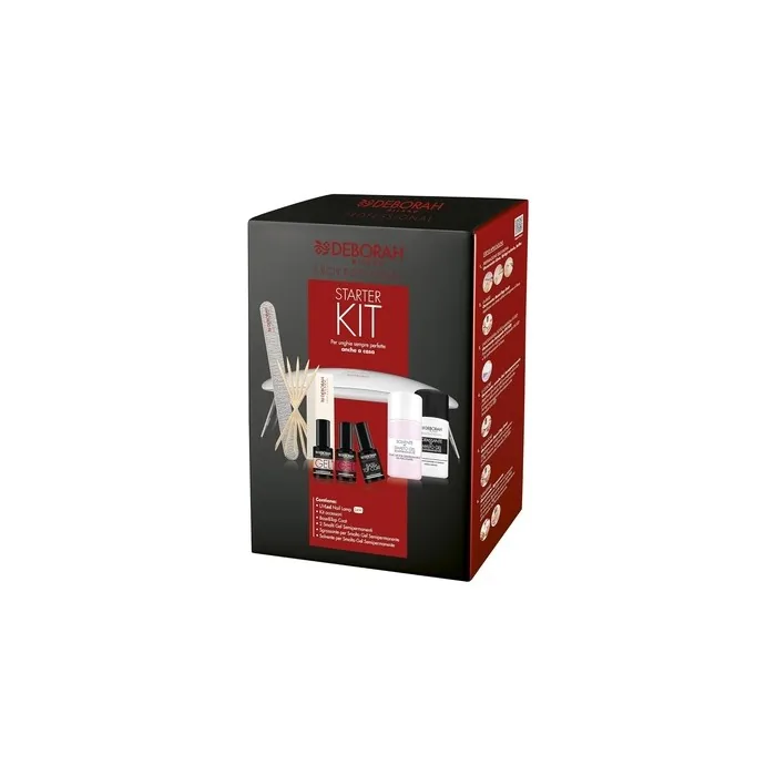 Deborah Milano Professional Manicure Starter Set With Semipermanent Gel Nail Polish For Professional Results At Home