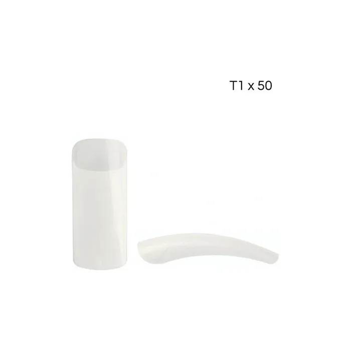 Xanitalia Pro Xan Pro Natural Square Tips With Long Band Size 1 - 50 Pieces