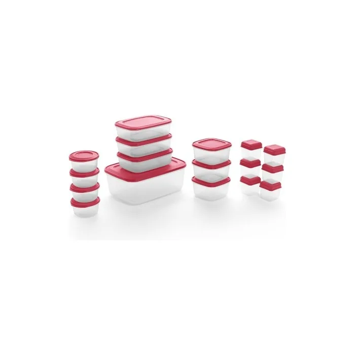 Easy Seal Waterproof Coral Micro Pack Set 17 Pieces Coral Red