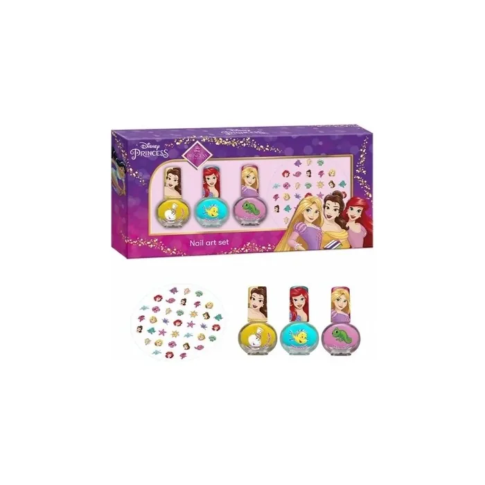 Disney Lorenay Disney Princess Nail Art Set 4 Pieces