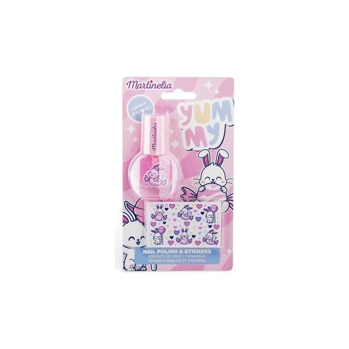 Yummy Nail Polish Set + Nail Stickers