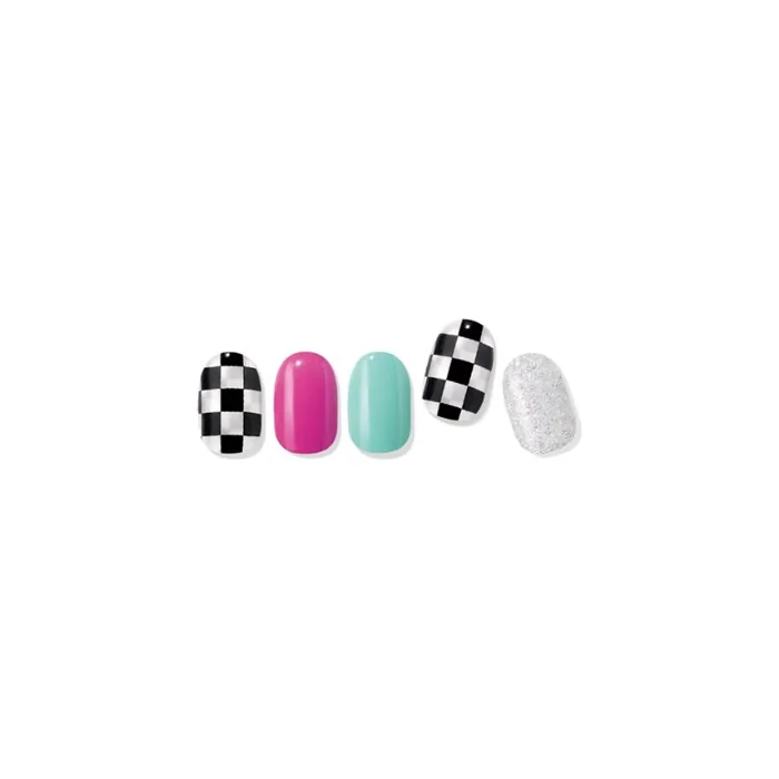 Edge U Racing Check Nail Bands for Nail Art